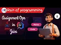 Lecture 07 Assignment Operators in Java Java Tutorial for Beginners