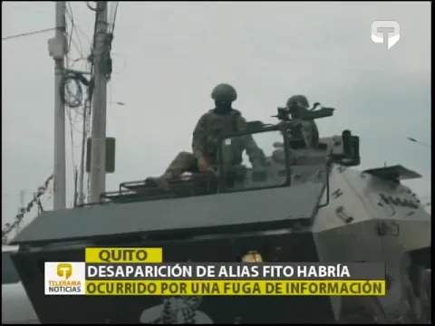 Desaparición de Alias Fito habría ocurrido por una fuga de información