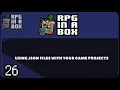 Using JSONs in your Games