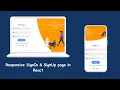 Responsive Login Page In React JS Login Page In React JS Animated Login Page In React R6