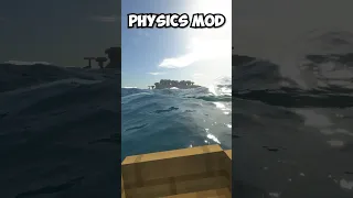 Add Realistic Waves To Minecraft Physics Mod 