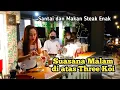 Download Lagu Makan sambil menikmati suasana Singkawang dari atas rooftop di jalan tani. Cafe Three Koi.