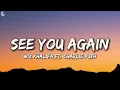 Wiz Khalifa - See You Again (Lyrics) ft. Charlie Puth