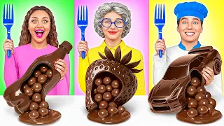 Me Vs Grandma Cooking Challenge Awesome Food Recipes By Multi DO Challenge 