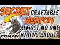 SECRET Craftable weapon Most players do not know about - Conan Exiles