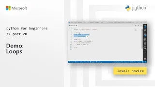 Demo Loops Python for Beginners 28 of 44