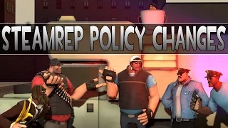 TF2 SteamRep Policy Changes Trading With Scammers Rule REMOVED