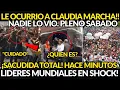 LE SUCEDIO A CLAUDIA EN MARCHA! NADIE LO VIO, EN DIRECTO PASO, PRIAN NO LO CREE, FIESTA TOTAL CHAO