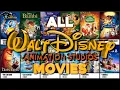 All Walt Disney Animation Movies 1937-2027