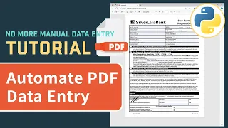 Automate PDF Form Filling With Python Python Automation