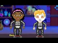 Dem Bones (The Skeleton Song) - The Countdown Kids | 🎃 Halloween Songs 👻 | Lyric Video