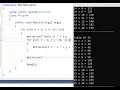 Nested Loops C - Printing Tables