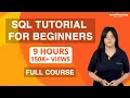 SQL Tutorial for Beginners SQL Full Course Learn SQL for Beginners Great Learning