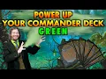 Time To Power Up Your Commander Deck Green Magic The Gathering