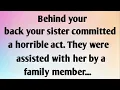 Download Lagu BEHIND YOUR BACK YOUR SISTER COMMITTED...