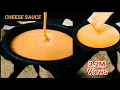 EASY HOMEMADE CHEESE SAUCE RECIPE NACHO CHEESE SAUCE RECIPE How To Make Nacho Cheese Sauce