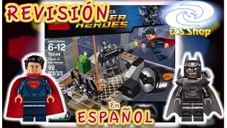 LEGO 76044 Batman vs Superman CHOQUE DE HEROES Unboxing y Review