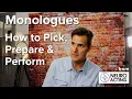 Download Lagu How to Pick \u0026 Perform a Monologue