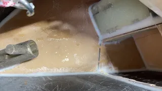 10 April 2023  More work on the chain locker