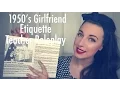ASMR 1950 s Etiquette Teacher Role-play