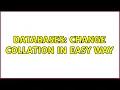 Databases Change collation in easy way