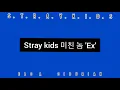 Lagu Stray kids 미친 놈 (Ex) Lyrics