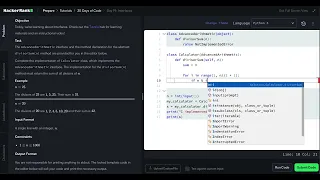 HackerRank Python 30 Days of Code - Day 19 Interfaces