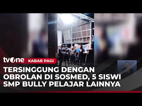 5 Pelajar Bully Seorang Pelajar SMP Gegara Sosmed