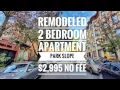 tour of remodeled apartment in Park Slope Brooklyn New York NY near Prospect Park Nice Flat
