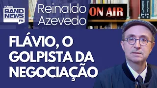 Reinaldo: Safados tentam edulcorar as ameaças golpistas feitas por Flávio ao Supremo