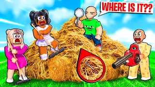 FIND THE NEEDLE IN THE HAYSTACK!! (Funny Moments)