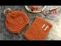 LOOM KNIT HAT Purl in Eight 8 Stitch Slouchy Beanie Step by Step Extra Large 41 Pegs
