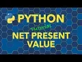 Python Finance Net Present Value NPV