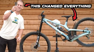 MY NEW DOWNHILL BIKE IS DRASTICALLY BETTER AFTER THIS 60 MODIFICATION
