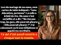 Download Lagu Lors du mariage de ma sœur, mon carton de table indiquait    sans éducation, personne