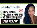 Adapthealth is Hiring Multiple Positions Immediate Start