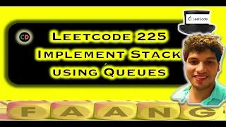 Implement Stack using Queues Leetcode 225 Stacks Live coding session
