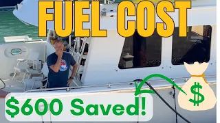 2,000 LITERS OF DIESEL⛽ (How this tip saved us $600 at the fuel dock) & A Filter Change Tutorial