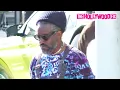 Andre 3000 From Outkast Greets Fans While Stopping By Community Goods Coffee In West Hollywood CA