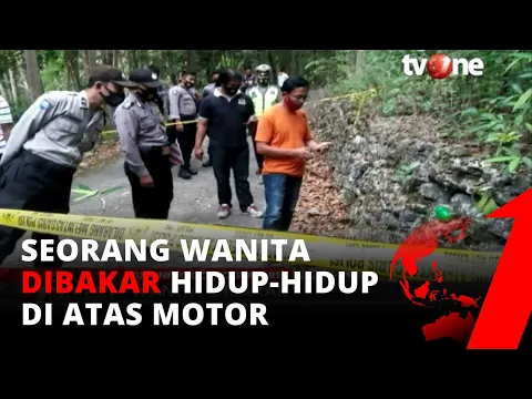 Bikin Geger Warga, Hendak Berangkat Kerja Seorang Wanita Dibakar Hidup-hidup Diatas Motor | tvOne