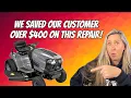 Why I Keep USED Parts PLUS How To Find Parts For Your Riding Mower Engine