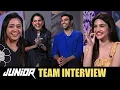 Download Lagu Junior Movie Team Hilarious Interview With Anchor Suma | Kireeti | Sreeleela | Genelia | News Buzz