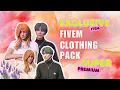 FIVEM Clothing Pack EXCLUSIVE PACKAGE Lavender Clothing Pack For Female Male