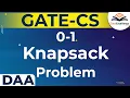 0-1 Knapsack Problem Design and Analysis of Algorithm GATE CS DAA Gate Excellence