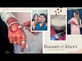 Download Lagu Rasam-e-kheer Finally | Vlog Late Post Kya | ☹️. #foryou #wedding #virulvlogs