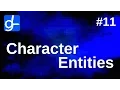 HTML Character Entities Web Development 11
