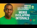Merge Overlapping Intervals Problem Step by Step