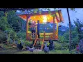 Download Lagu After many days of hard work with the help of KONG, the hut was 100% complete