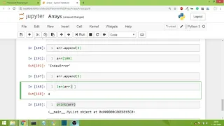 Dynamic Array Implementation in Python Part 4 Printing the Array