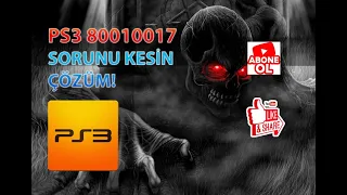 ps3 80010017 sorunu kesin z m tr mult man hen kurma 